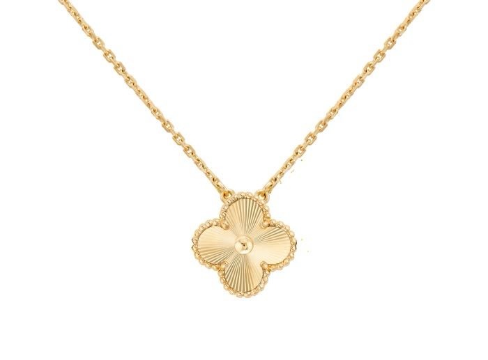 Collier VAN CLEEF Doré en acier inoxydable