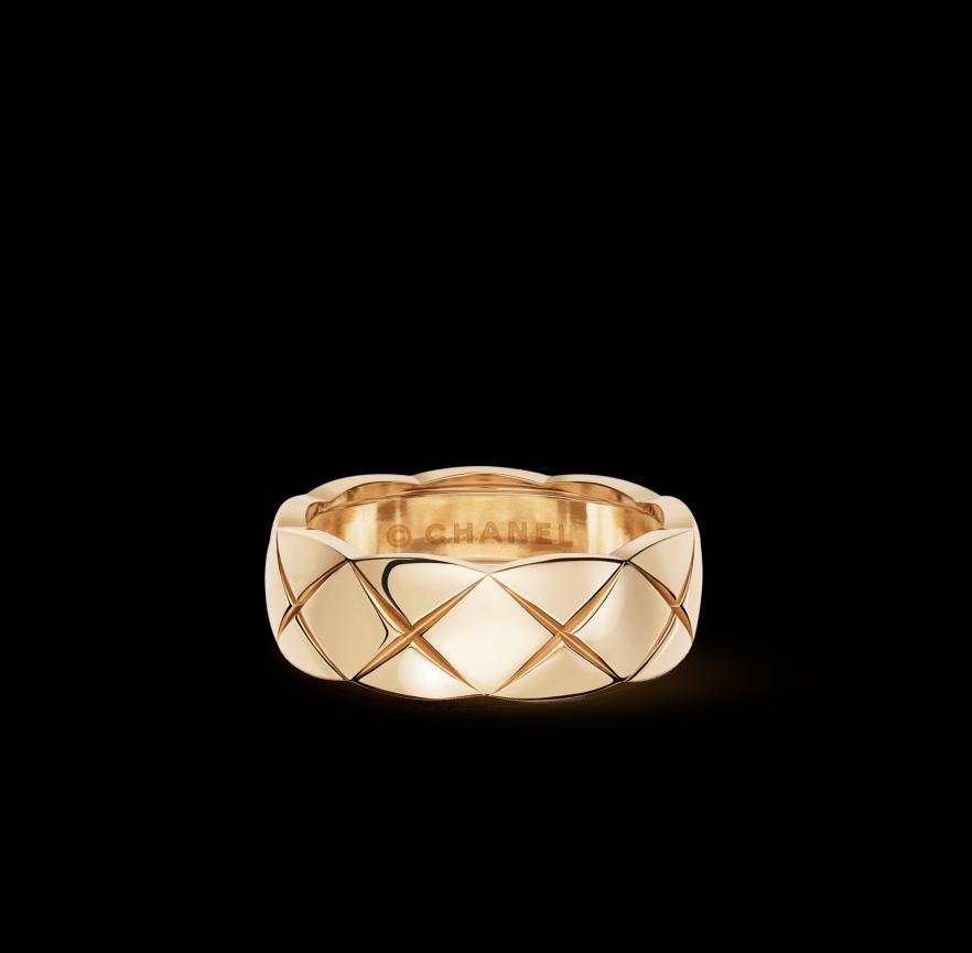 Bague Coco chanel en acier inoxydable