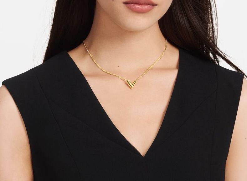 Ensemble femme  LOUIS VUITTON -V- en acier inoxydable