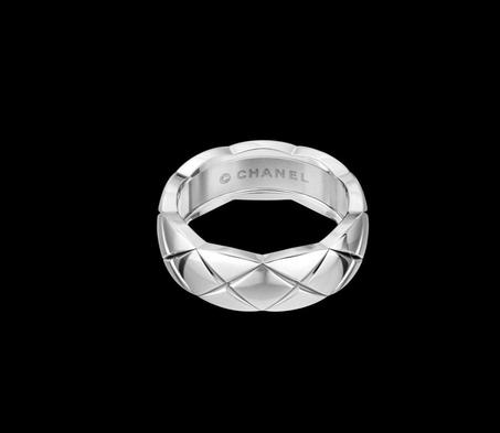 Bague Coco chanel en acier inoxydable