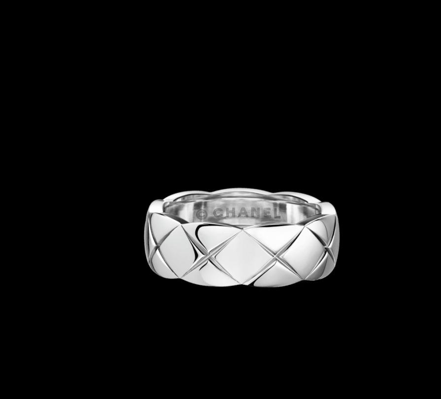 Bague Coco chanel en acier inoxydable