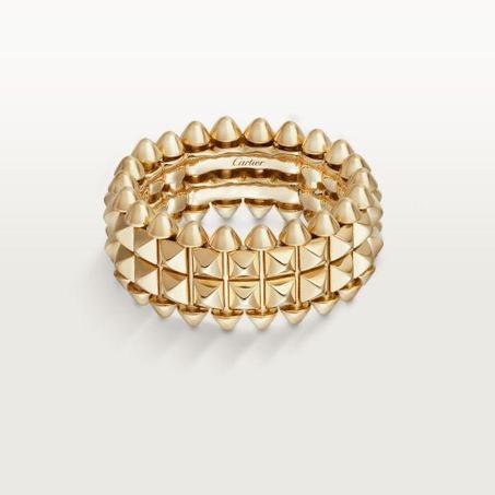 Bague cartier clash en acier inoxydable