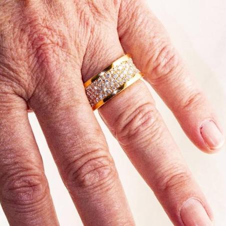 Bague femme BVLGARI B.Zéro full diamonds