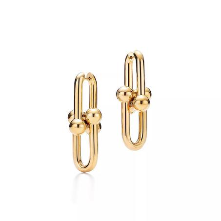 Boucles d'oreilles Tiffany & Co en acier inoxydable