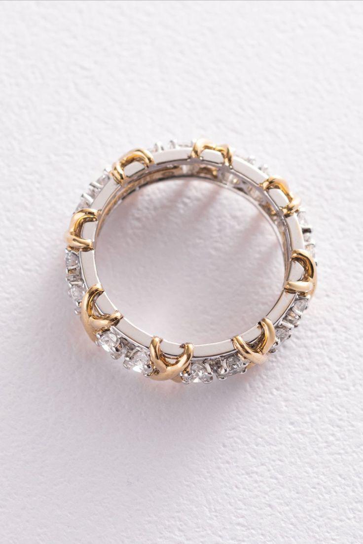 Bague femme acier Tiffany & Co