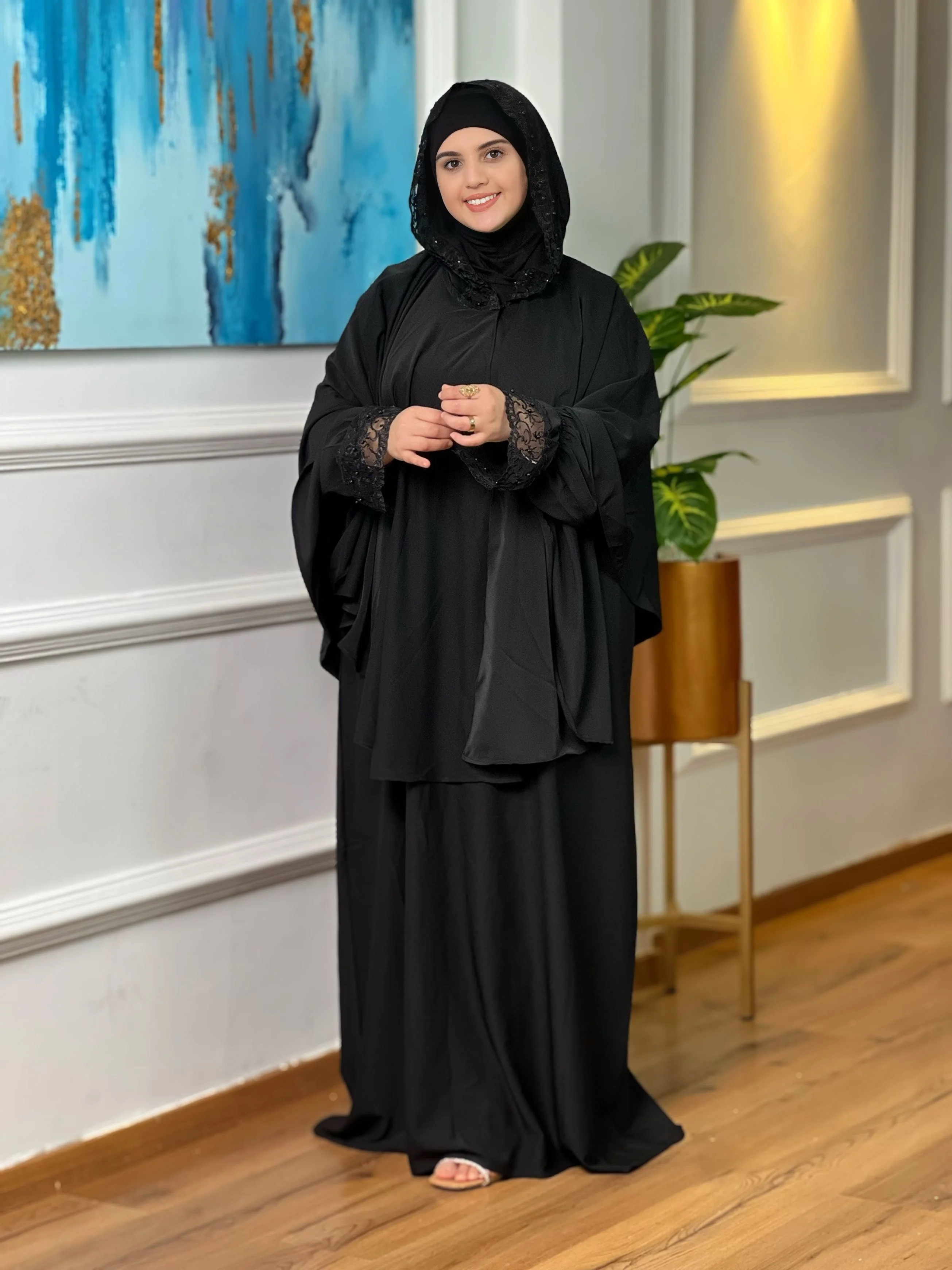 عباية بالسلهام. 🌛🌒🌓