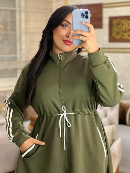 مونطو طويل بستايل رياضي