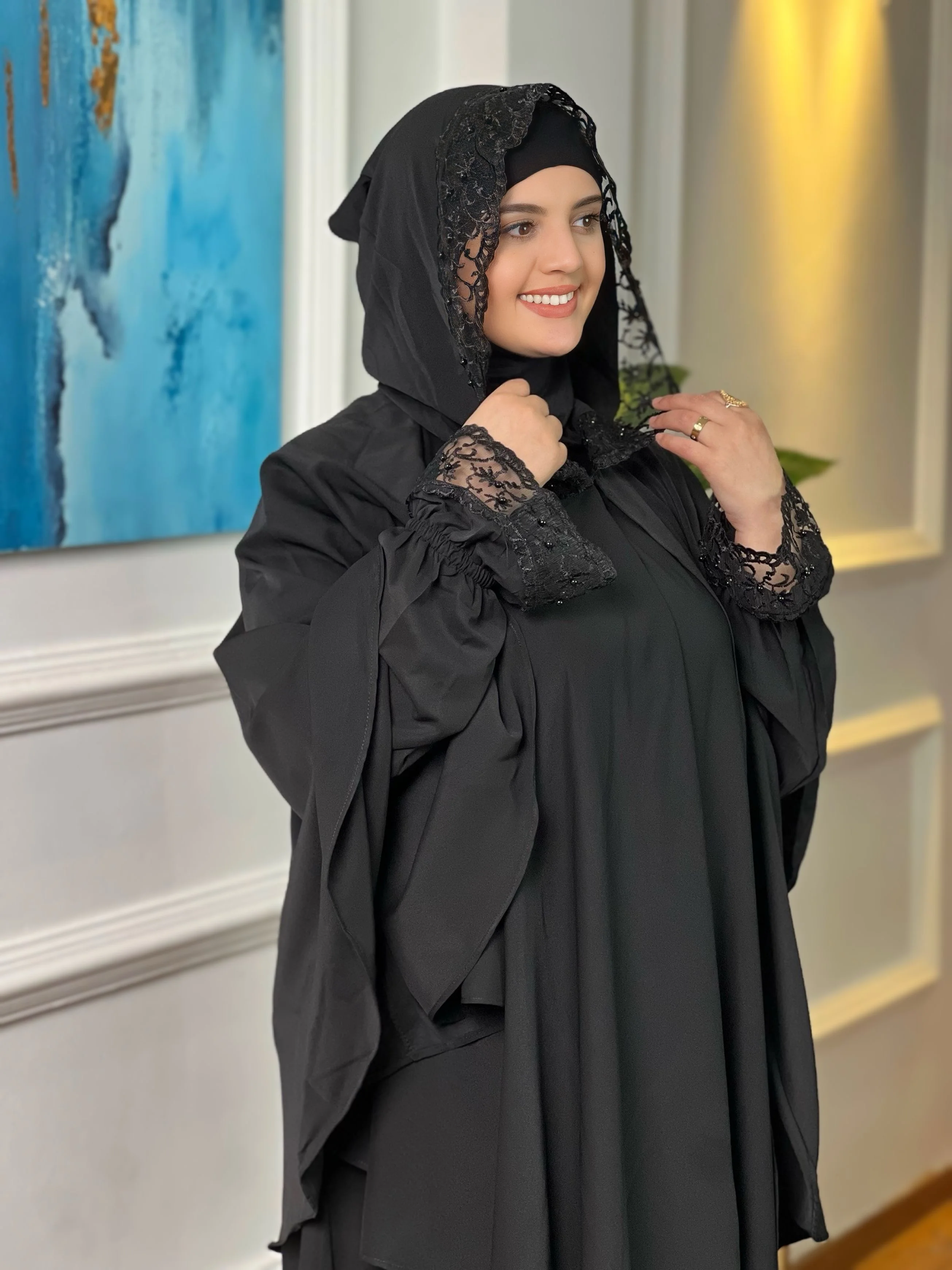 عباية بالسلهام. 🌛🌒🌓