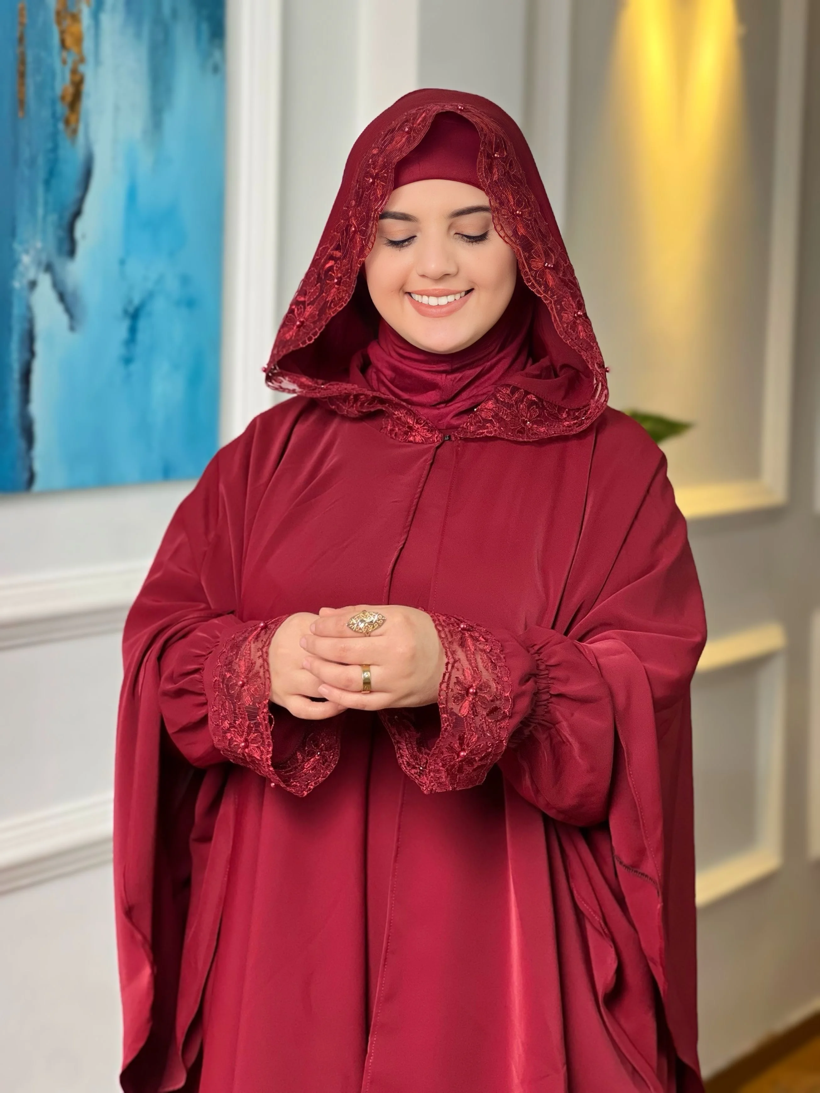 عباية بالسلهام. 🌛🌒🌓