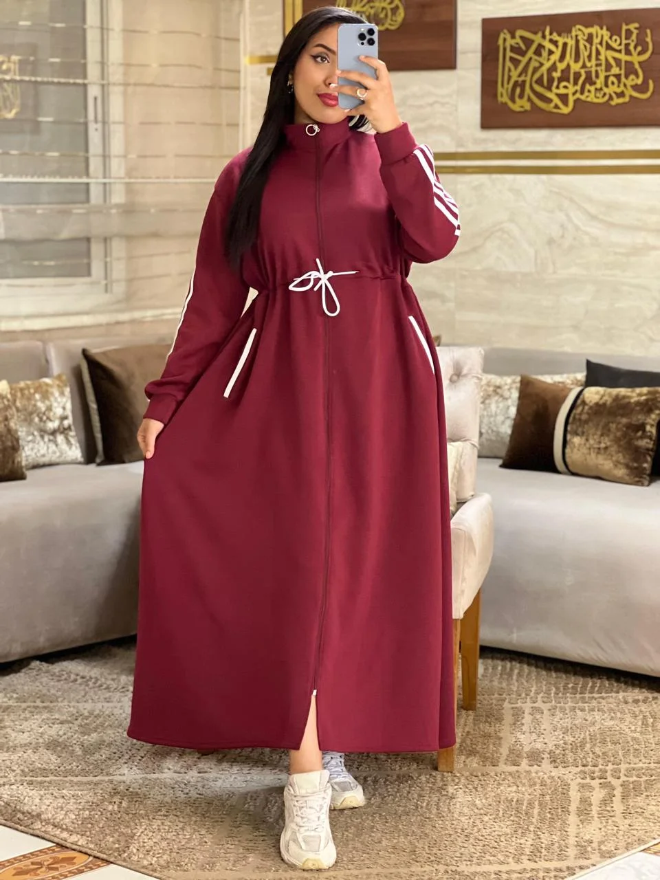 مونطو طويل بستايل رياضي