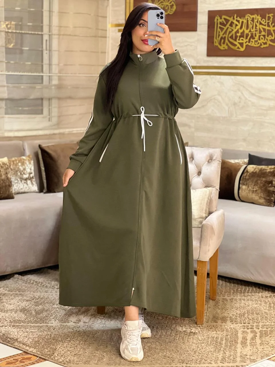 مونطو طويل بستايل رياضي
