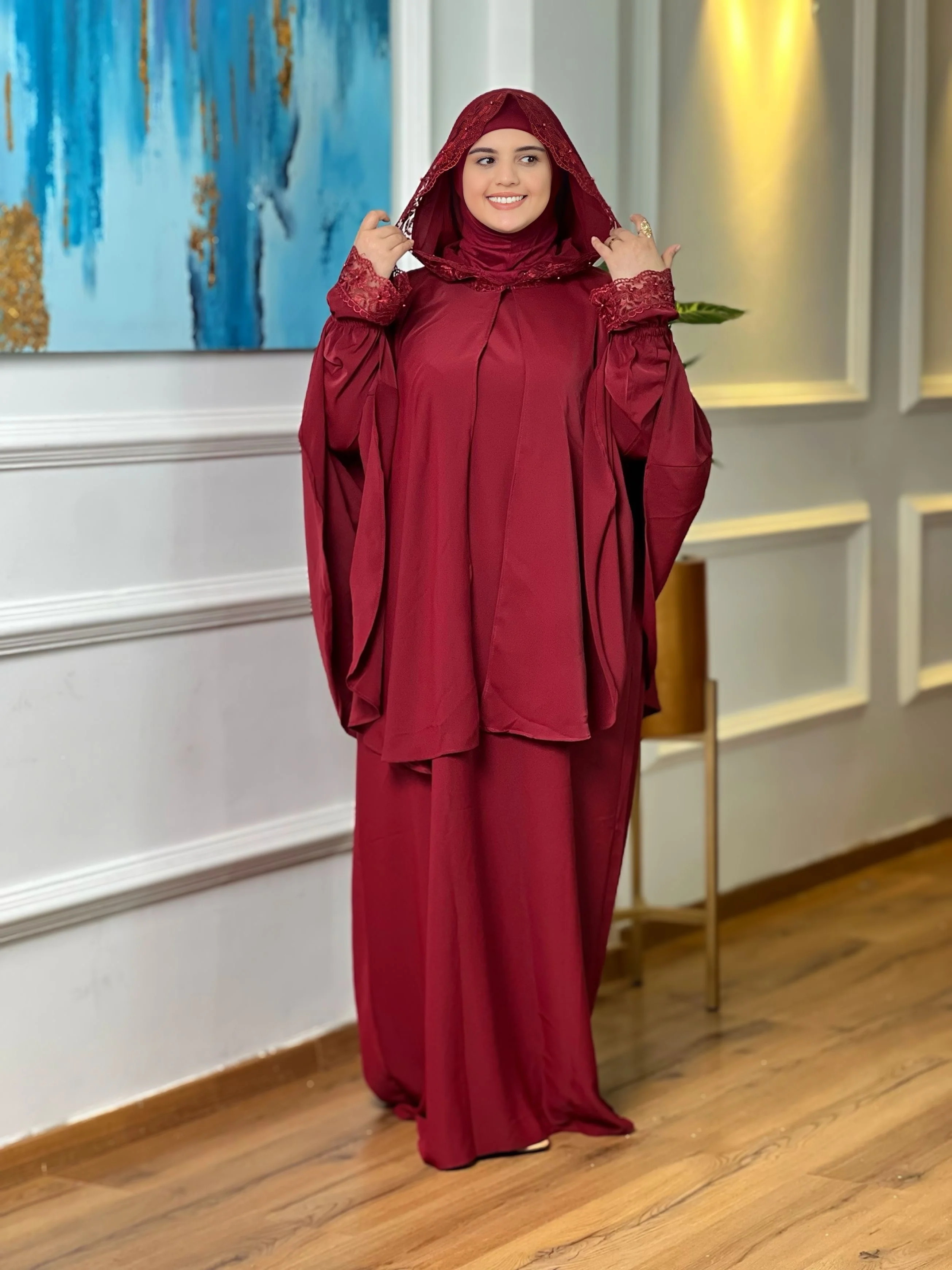 عباية بالسلهام. 🌛🌒🌓