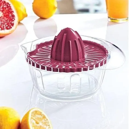 عصارة برتقال يدوية اكريليك لصنع عصير طازج وتستخدم لعصر الليمون