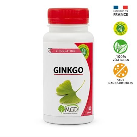 MGD GINKGO BILOBA B120 GELULES