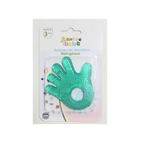 NOTRE BEBE ANNEAU PINGOUIN VERT REF BD253B