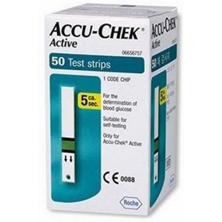 ACCU-CHEK ACTIVE BANDELETTES B50