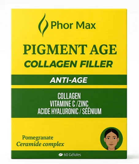 PHOR MAX PIGMENT AGE COLLAGEN FILLER ANTI-AGE B60 GELULES