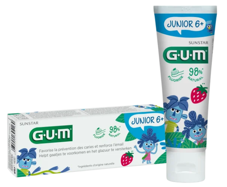 GUM DENTIFRICE JUNIOR 6ANS+ REF 3004