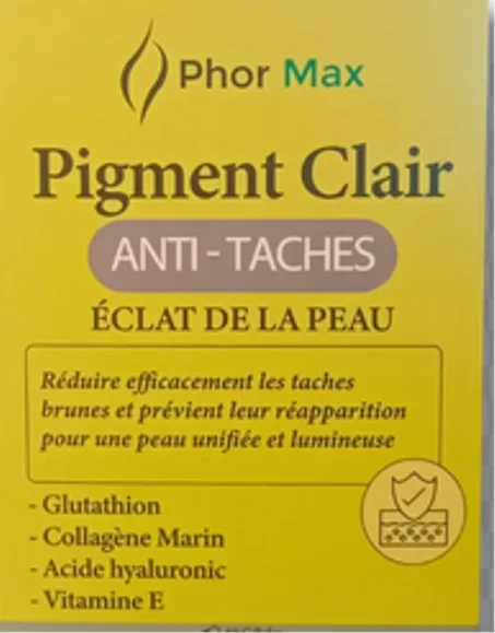 PHOR MAX PIGMENT CLAIR ANTI-TACHES B60 GELULES