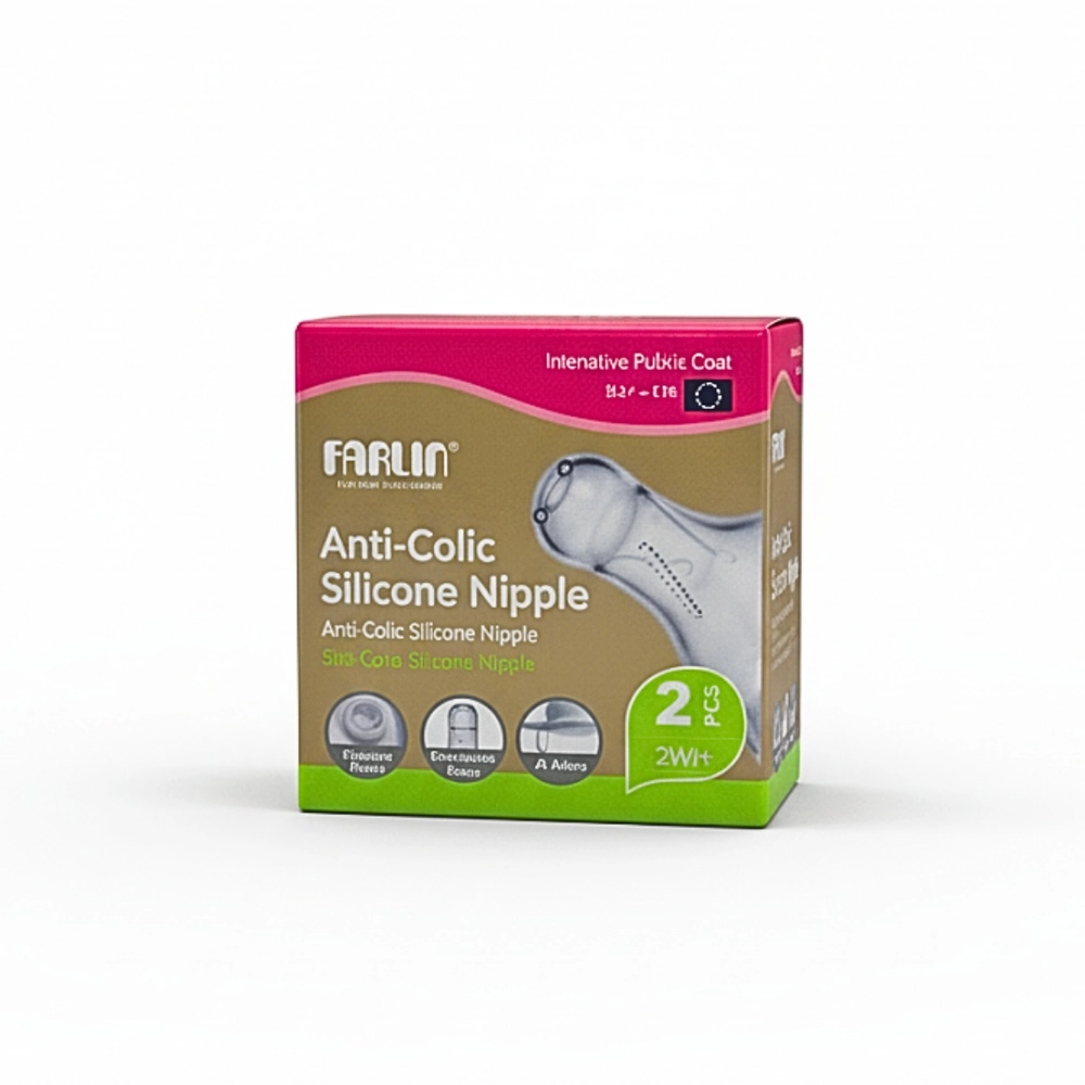 FARLIN TETINE ANTI-COLIQUE SILICONE +3MOIS REF H2