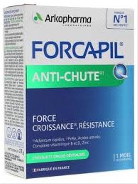 Arkopharma Forcapil anti chute 2+1 mois offert 83g*30 comprimés