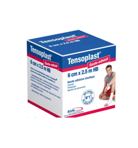 TENSOPLAST 6CM*2.5M HB SANS LATEX