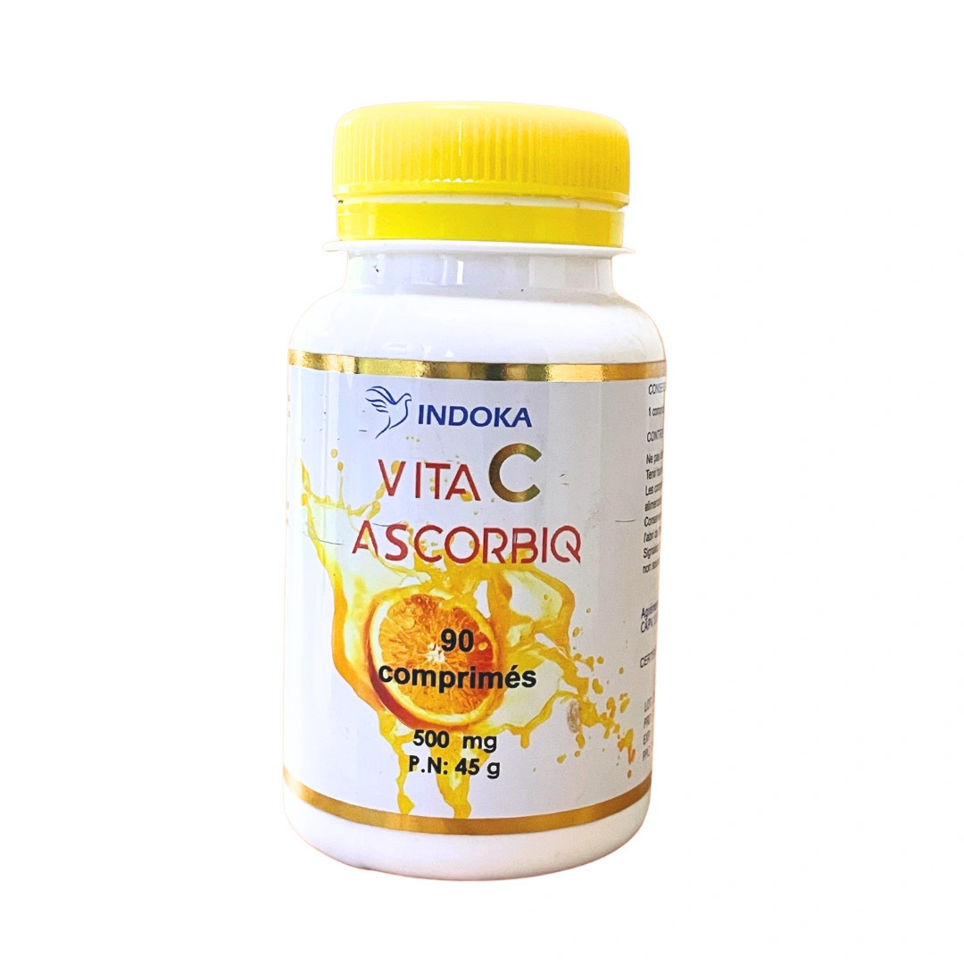 INDOKA VITAMINE C ASCORBIQ B90 GELULES