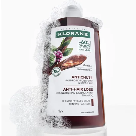 KLORANE SHAMPOOING A LA QUININE Y EDELWEISS BIO 200ML