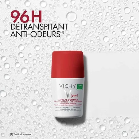 VICHY DEODORANT CLINICAL CONTROL 96H TRANSPIRATION EXCESSIVE FEMME