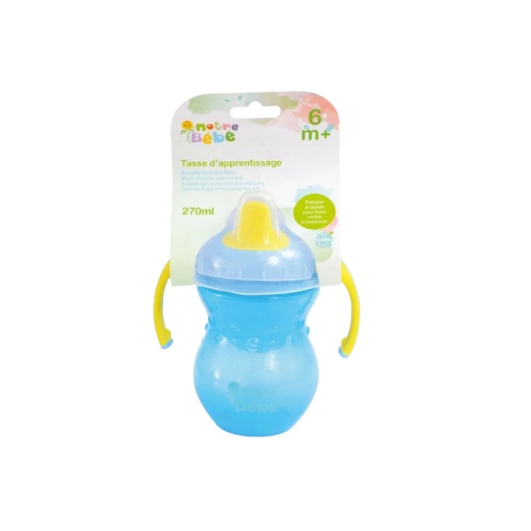 NOTRE BEBE TASSE D'APPRENTISSAGE +6MOIS 270ML