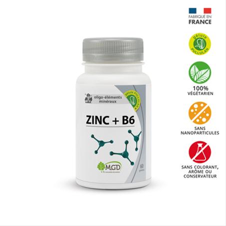 MGD ZINC + B6 B60 GELULES