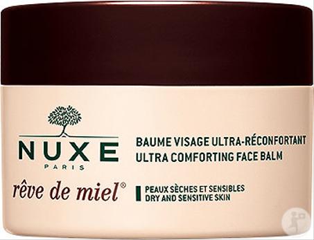 nuxe reve de miel baume visage ultra reconfortant