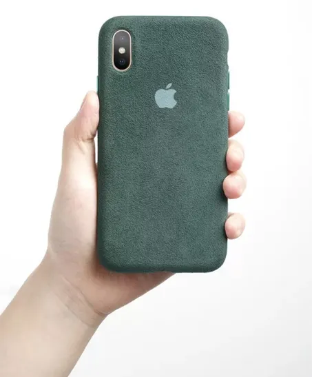 100% GENUINE Alcantara Leather Case For iPhone Full Protect Cover