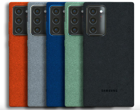 100% GENUINE Alcantara Leather Case For Galaxy Note20 Luxury Cover