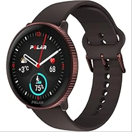 ساعة Polar Ignite 3 الذكية للياقة البدنية والصحة، مزودة بنظام تحديد المواقع العالمي (GPS)، وتحليل النوم، وشاشة AMOLED، ومتتبع للنشاط على مدار الساعة، ومعدل ضربات القلب، وتمارين رياضية مخصصة،