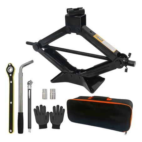 PACK CRIC 2T COMPLET : Cric + Clé à Cliquet 360° et bien d'autres outils