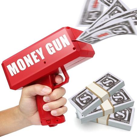💸 Super Money Gun – مفاجآت مطر النقود في كل ضغط!