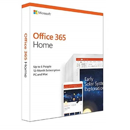 Microsoft Office 365 Home - PC or Mac Up to 6 Users
