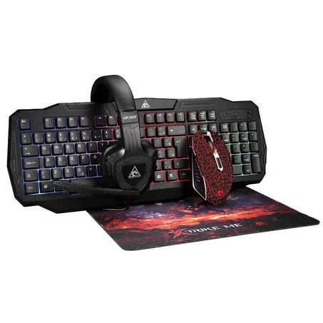 Xtrike ME Gaming COMBO CM-406 - Keyboard, Mouse, Headset, Mousepad جديد و حصري Pack Officiel