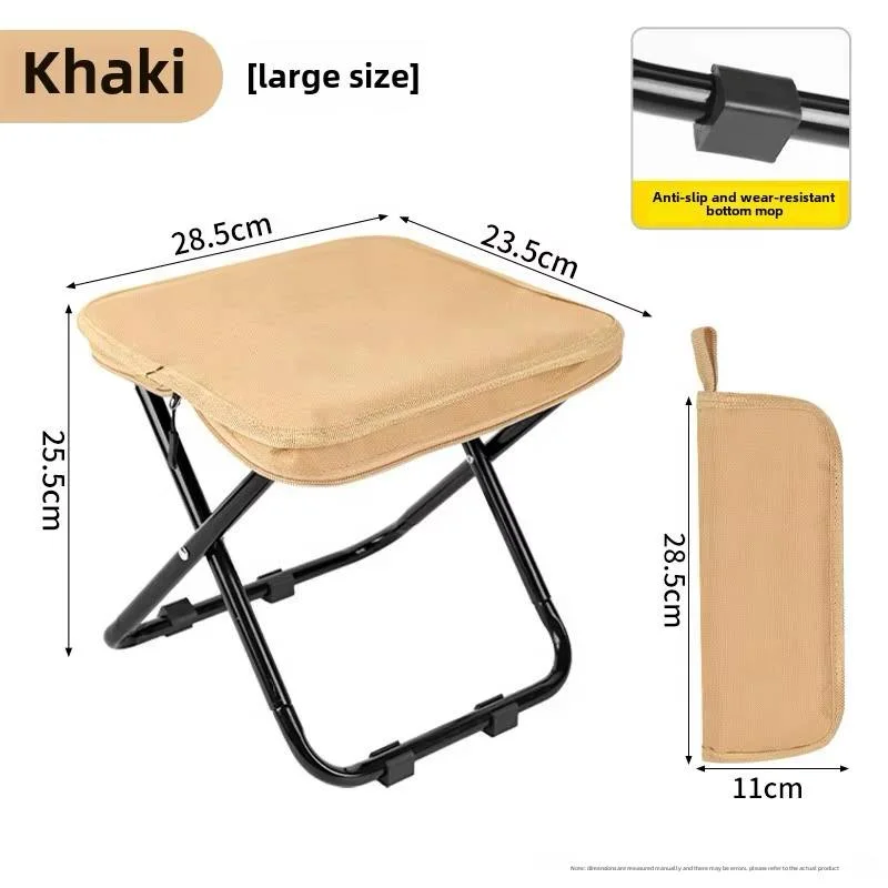 Chaise pliable portable