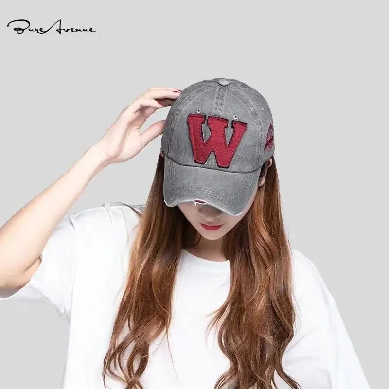 Casquette W Gris
