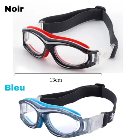 النظارات الرياضية المضادة للتصادمات اللون الأزرق