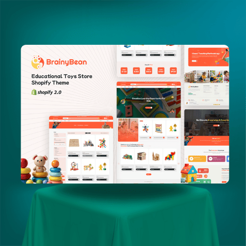 Brainybean - Educational Toys Store Shopify Theme