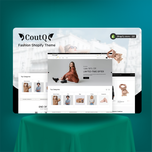 Coutq- Women Fashion Shopify theme