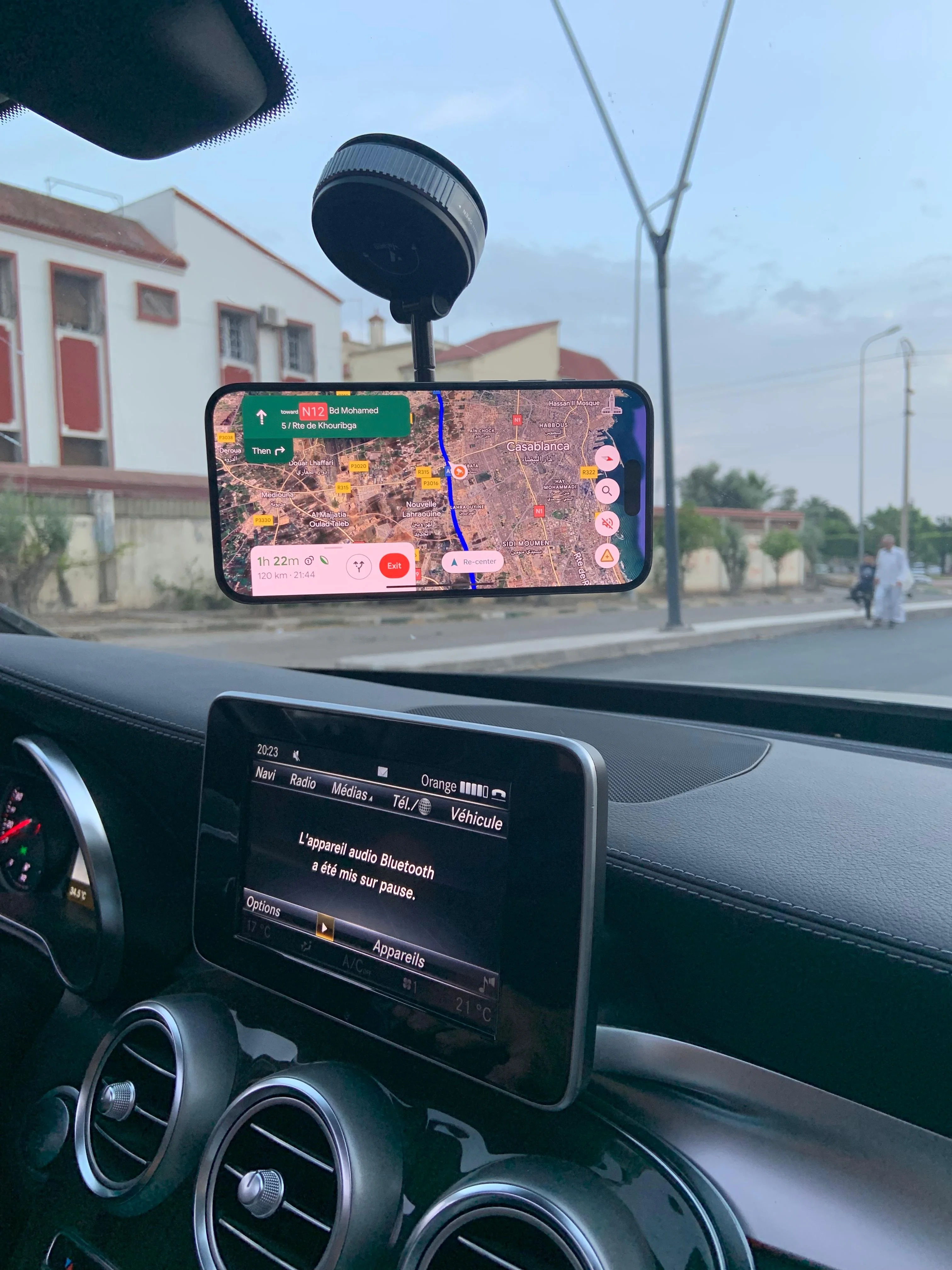 Support Magnétique pour Téléphone Voiture