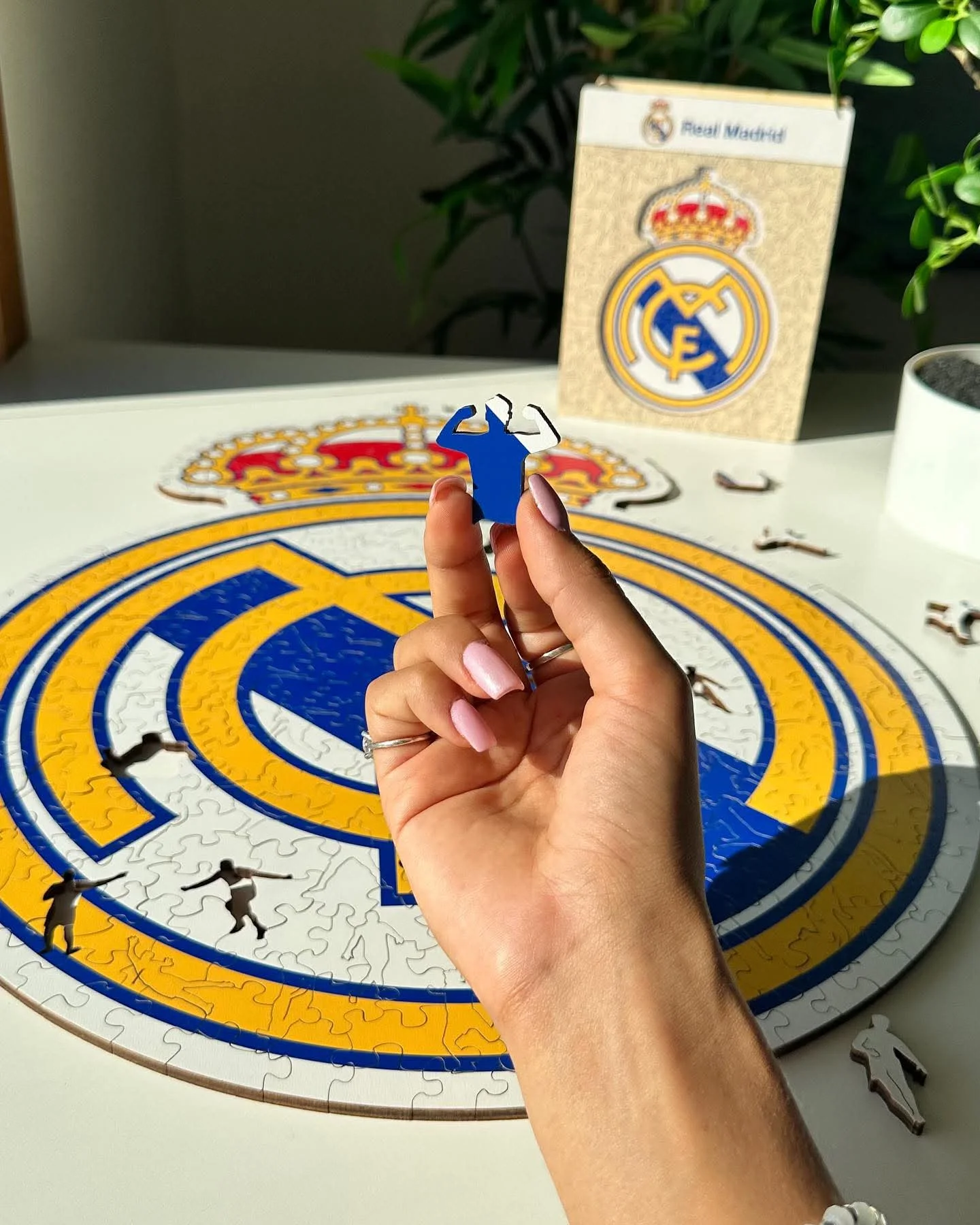 Logo Real Madrid CF® - Puzzle en Bois