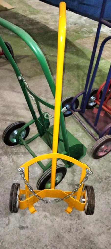 chariot porte bouteille de  gaze