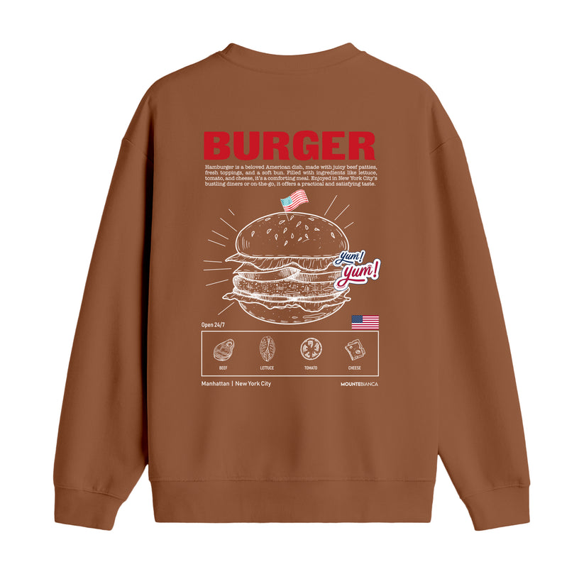 Burger - Premium Sweatshirt