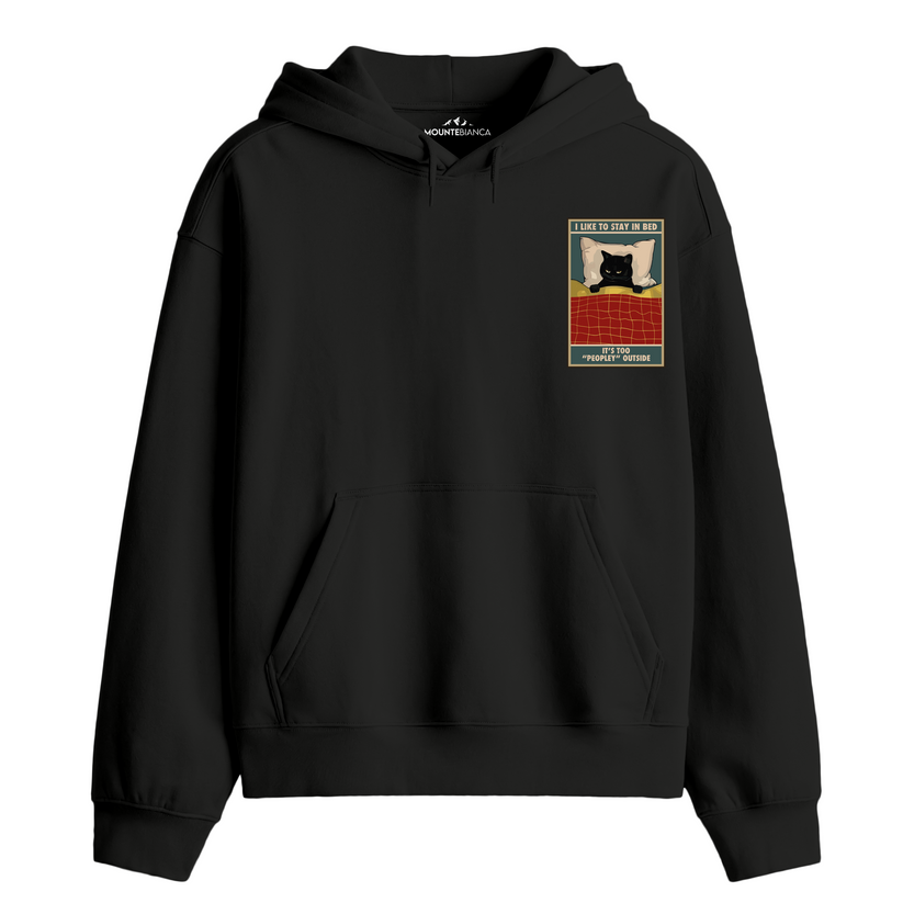 I Like To Stay In Bed - Premium Hoodie