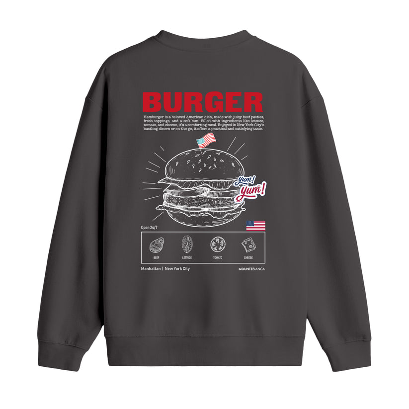 Burger - Premium Sweatshirt